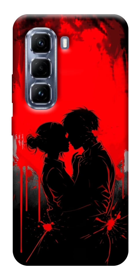 Чохол Silhouette couple для Infinix Hot 50 Pro