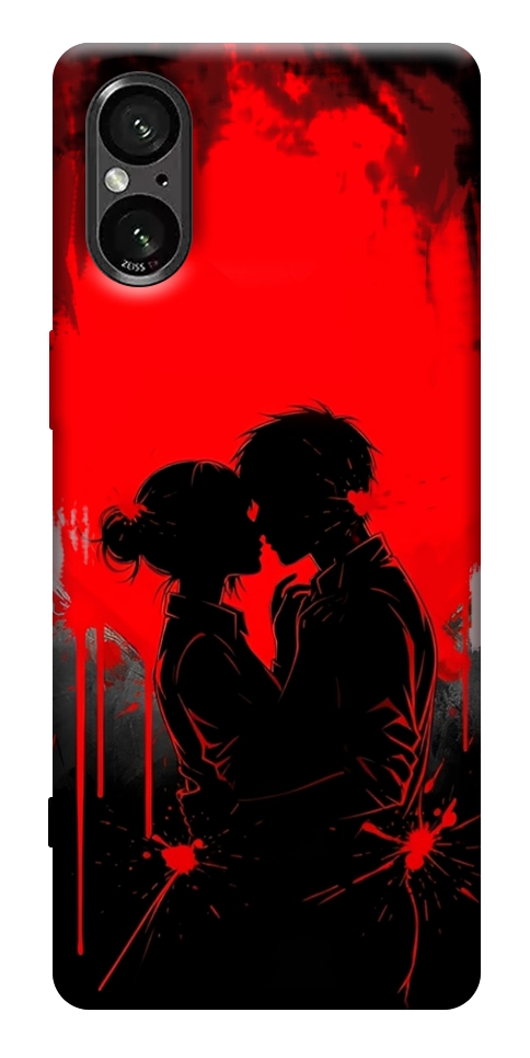 Чехол Silhouette couple для Sony Xperia 5 V