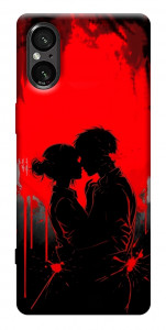 Чехол Silhouette couple для Sony Xperia 5 V