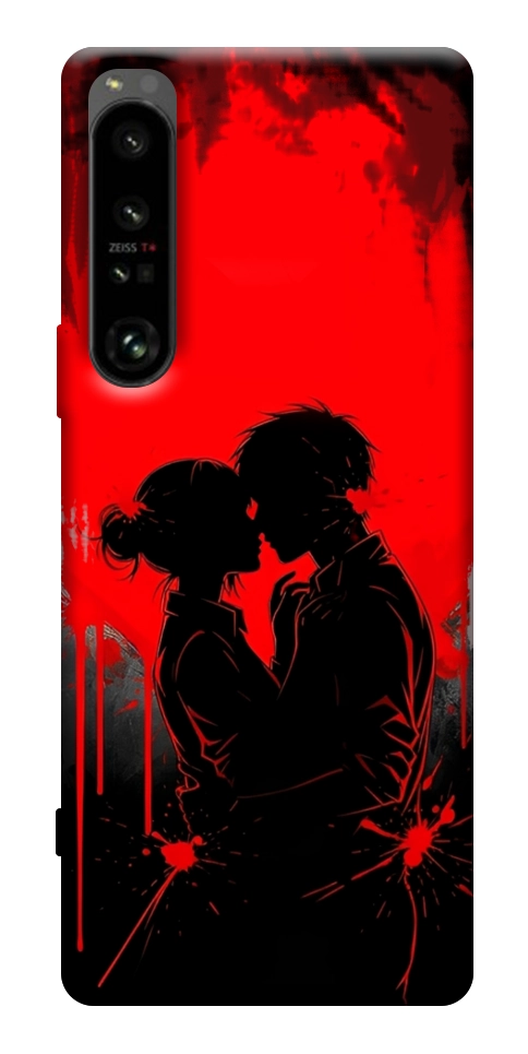Чехол Silhouette couple для Sony Xperia 1 IV