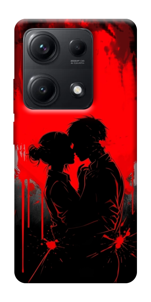Чехол Silhouette couple для Xiaomi Redmi Note 14S