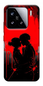 Чехол Silhouette couple для Xiaomi 15