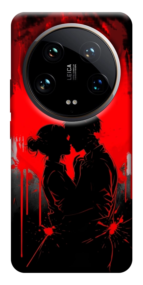 Чехол Silhouette couple для Xiaomi 14 Ultra