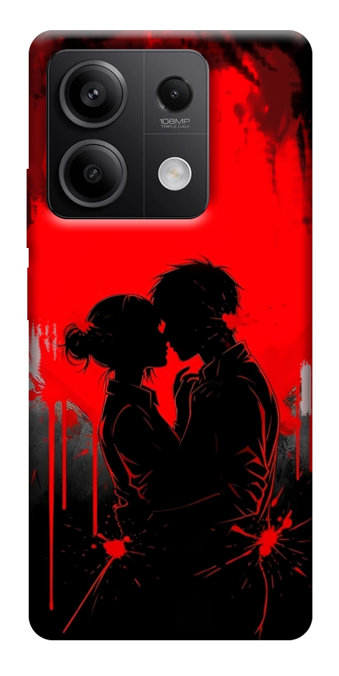 Чехол Silhouette couple для Xiaomi Redmi Note 13 5G