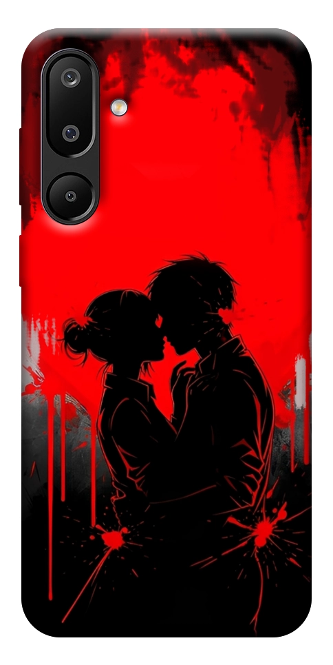 Чехол Silhouette couple для Galaxy M16 5G