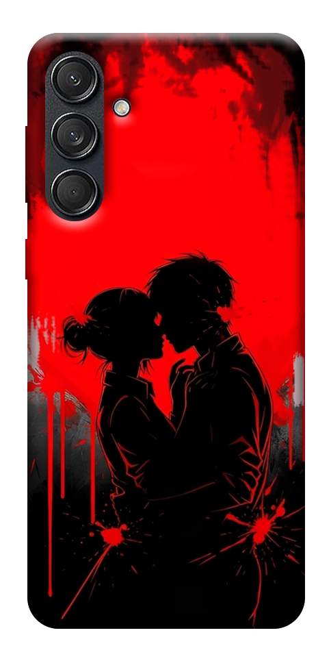 Чехол Silhouette couple для Galaxy M55
