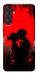 Чехол Silhouette couple для Galaxy M55
