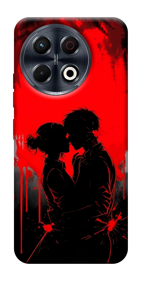 Чехол Silhouette couple для TECNO Spark 30 Pro (KL7)