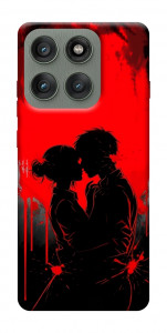 Чехол Silhouette couple для Motorola Edge 60 Pro