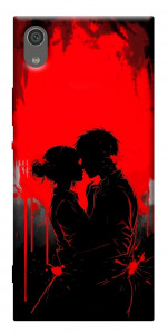 Чохол Silhouette couple для Sony Xperia XA1
