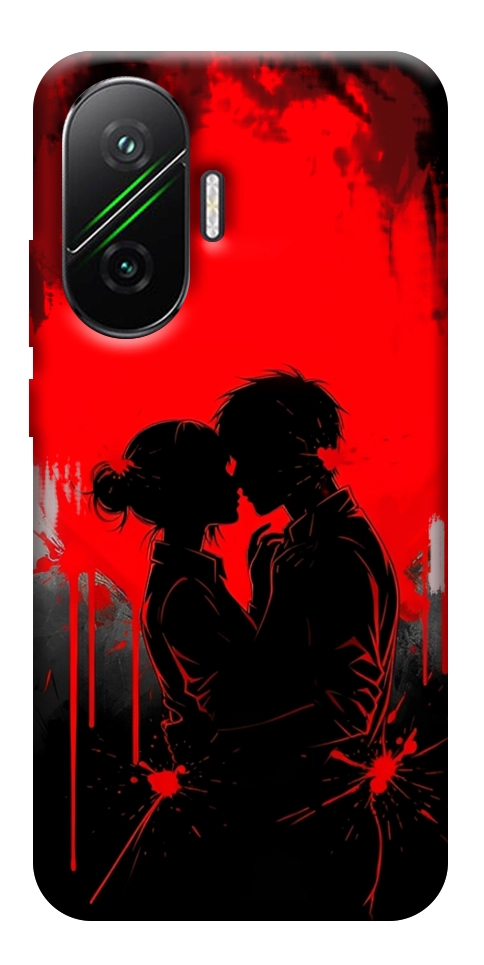 Чохол Silhouette couple для Xiaomi Poco F7