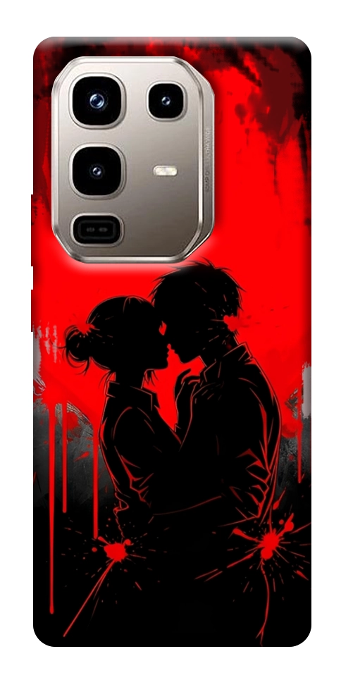 Чехол Silhouette couple для Infinix Note 50 Pro 4G