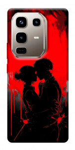 Чехол Silhouette couple для Infinix Note 50 Pro 4G