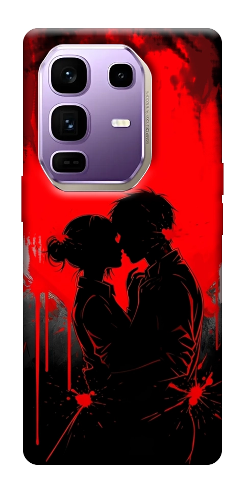 Чехол Silhouette couple для Infinix Note 50 Pro+