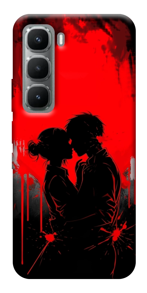 Чехол Silhouette couple для Infinix Hot 60i