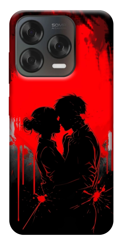 Чохол Silhouette couple для ZTE Nubia V70 Design