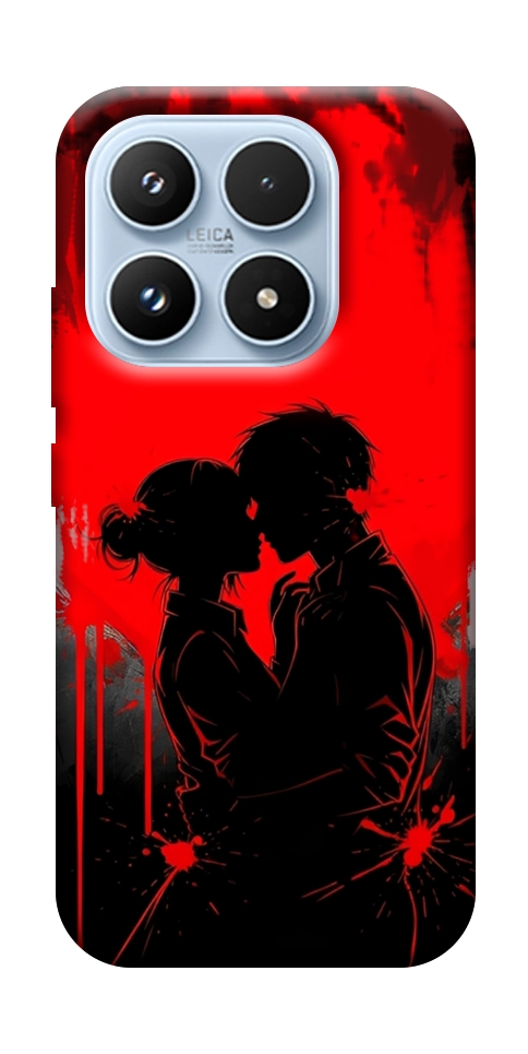 Чехол Silhouette couple для Xiaomi 17