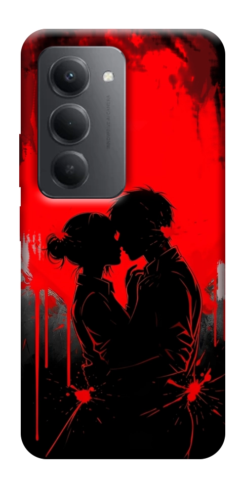 Чехол Silhouette couple для Xiaomi Redmi 15 (Global)