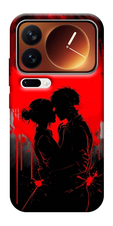 Чехол Silhouette couple для Xiaomi 17 Pro