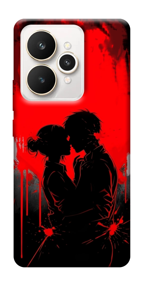 Чехол Silhouette couple для Realme 15