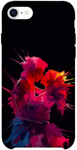 Чехол Abstract couple для iPhone SE (2020)