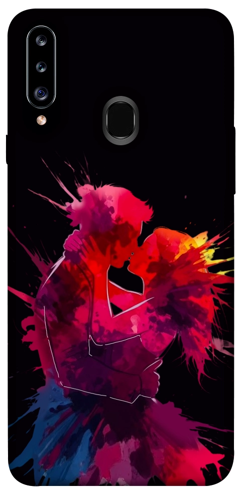Чехол Abstract couple для Galaxy A20s (2019)