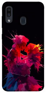 Чохол Abstract couple для Samsung Galaxy A30