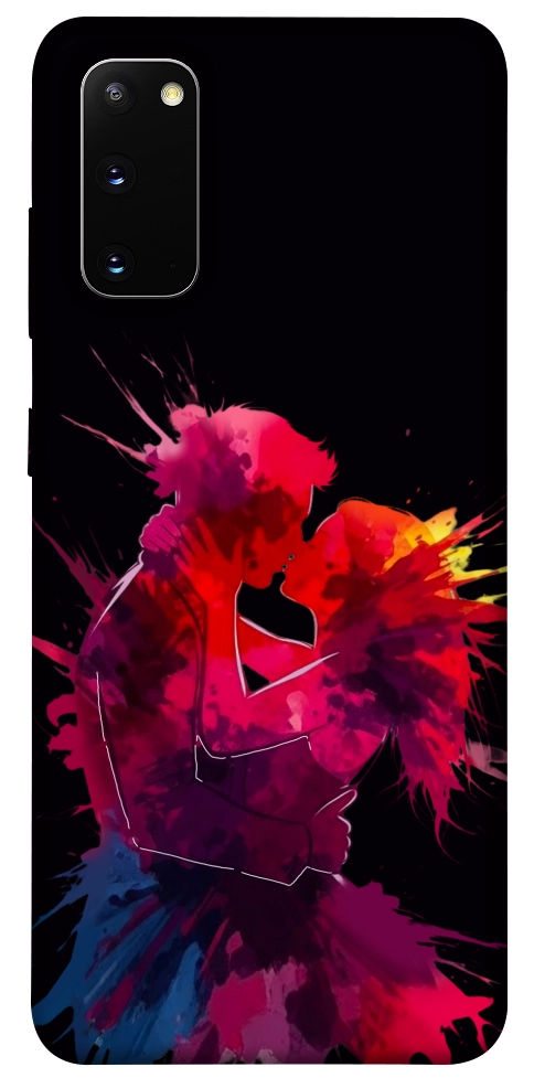 Чехол Abstract couple для Galaxy S20 (2020)