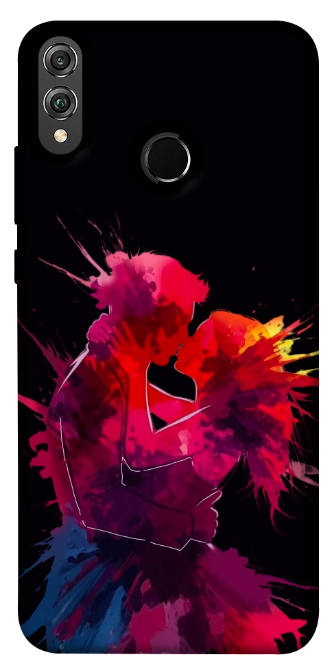 Чехол Abstract couple для Huawei Honor 8X