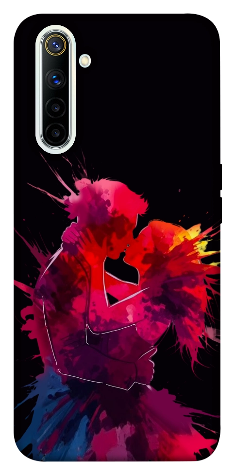 Чохол Abstract couple для Realme 6