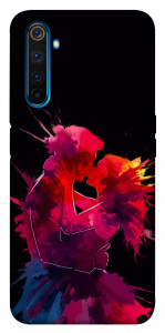 Чохол Abstract couple для Realme 6 Pro