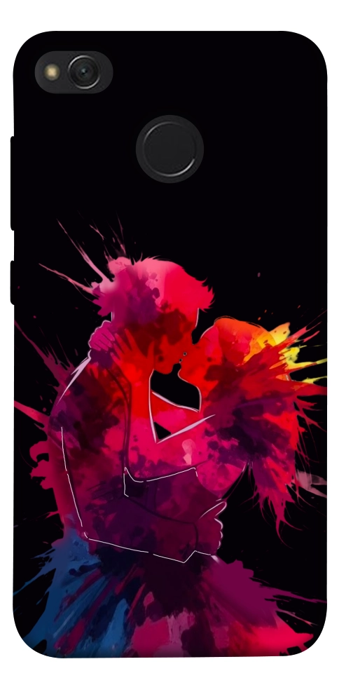 Чехол Abstract couple для Xiaomi Redmi 4X