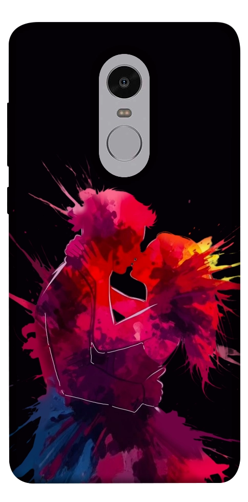 Чехол Abstract couple для Xiaomi Redmi Note 4X