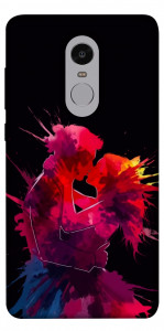 Чехол Abstract couple для Xiaomi Redmi Note 4X