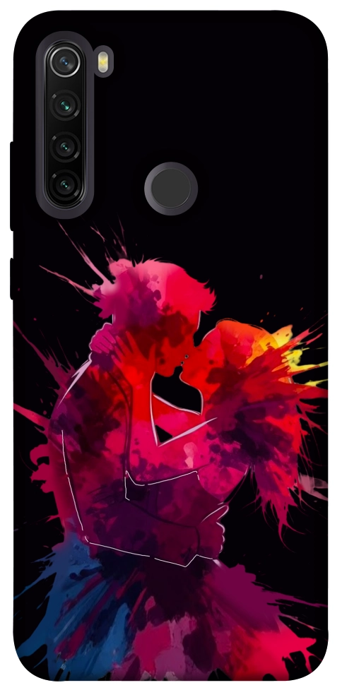 Чехол Abstract couple для Xiaomi Redmi Note 8T