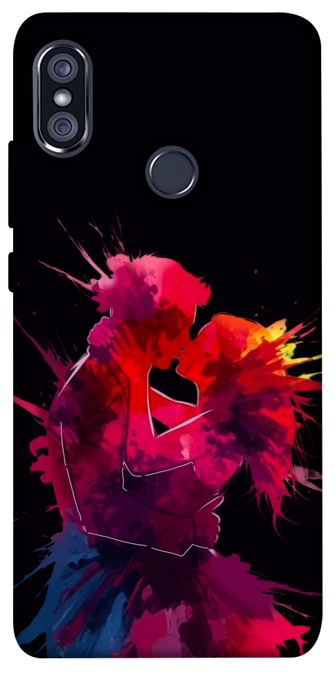 Чехол Abstract couple для Xiaomi Redmi Note 5 (Dual Camera)