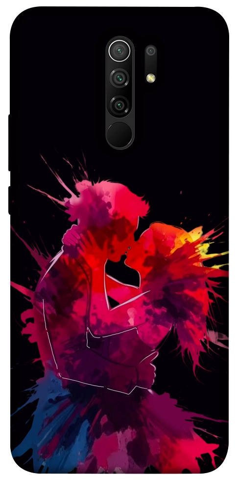 Чехол Abstract couple для Xiaomi Redmi 9