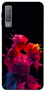 Чохол Abstract couple для Galaxy A7 (2018)