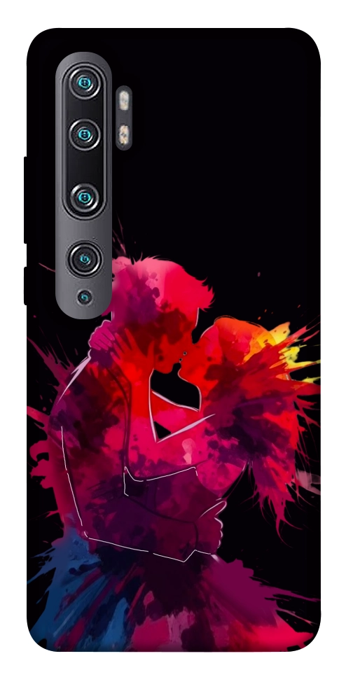 Чехол Abstract couple для Xiaomi Mi Note 10