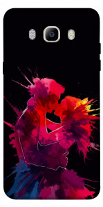 Чехол Abstract couple для Galaxy J5 (2016)