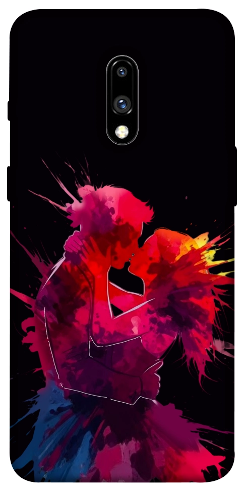 Чехол Abstract couple для OnePlus 7