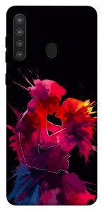 Чохол Abstract couple для Galaxy A21