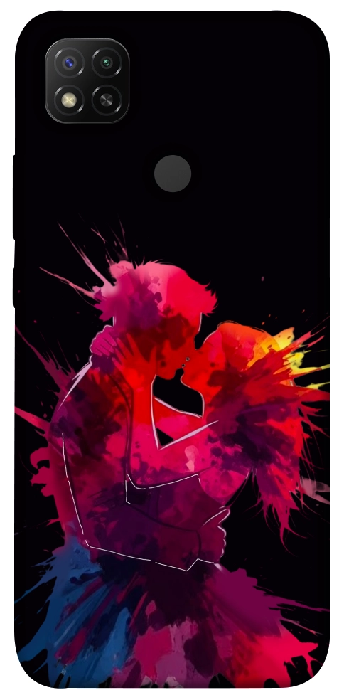 Чехол Abstract couple для Xiaomi Redmi 9C