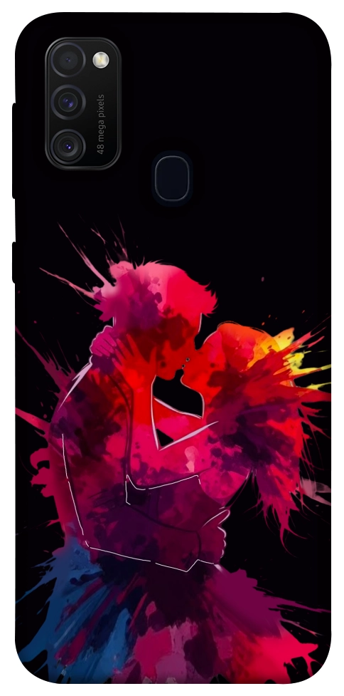 Чехол Abstract couple для Galaxy M30s
