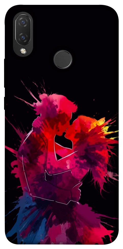 Чехол Abstract couple для Huawei Nova 3i