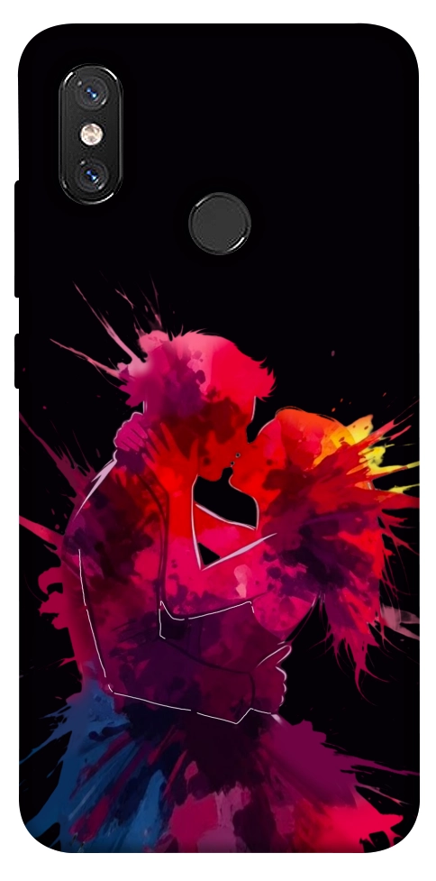 Чехол Abstract couple для Xiaomi Mi 8