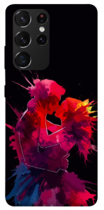 Чехол Abstract couple для Galaxy S21 Ultra