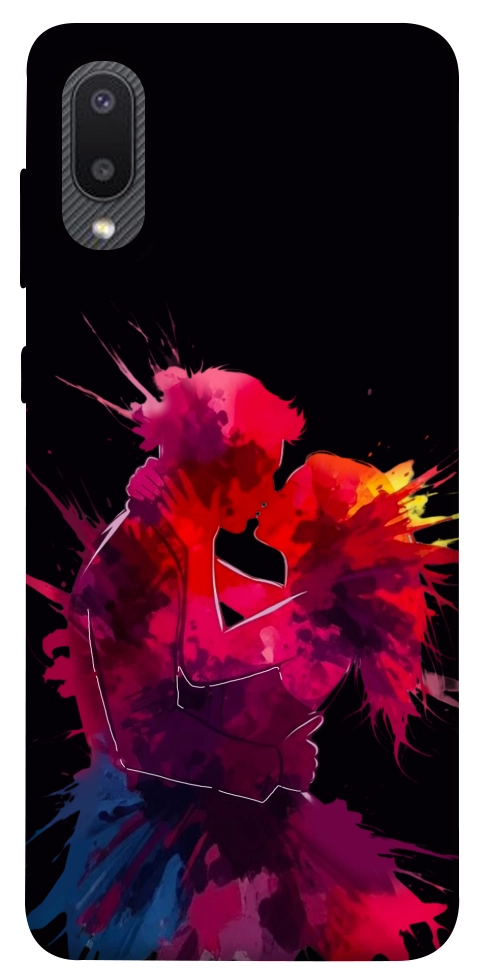 Чохол Abstract couple для Galaxy A02