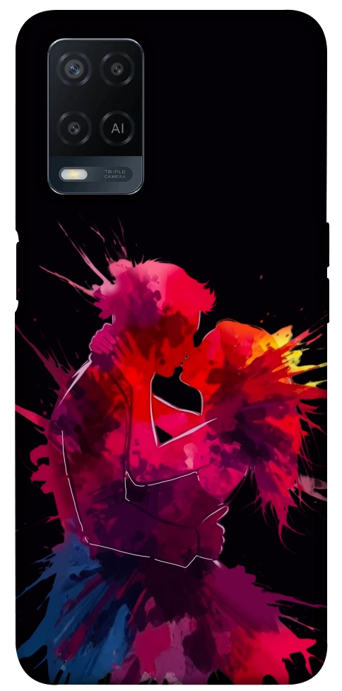 Чохол Abstract couple для Oppo A54 4G