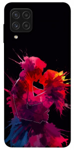 Чехол Abstract couple для Galaxy A22 4G